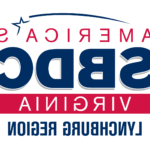 A logo that reads America's SBDC Virginia Lynchburg Region